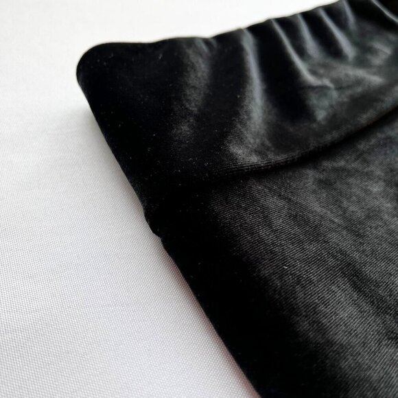 ARITZIA WILFRED BLACK VELVET MIDI SKIRT - S - Picture 8 of 11